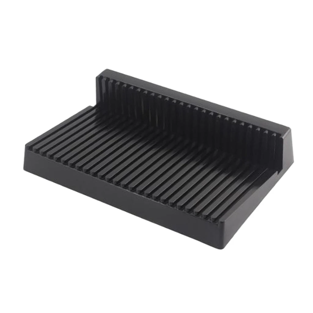 

Plastic Pieces Shelves Tool Rack For Gundam Making Parts Black 28x19cm