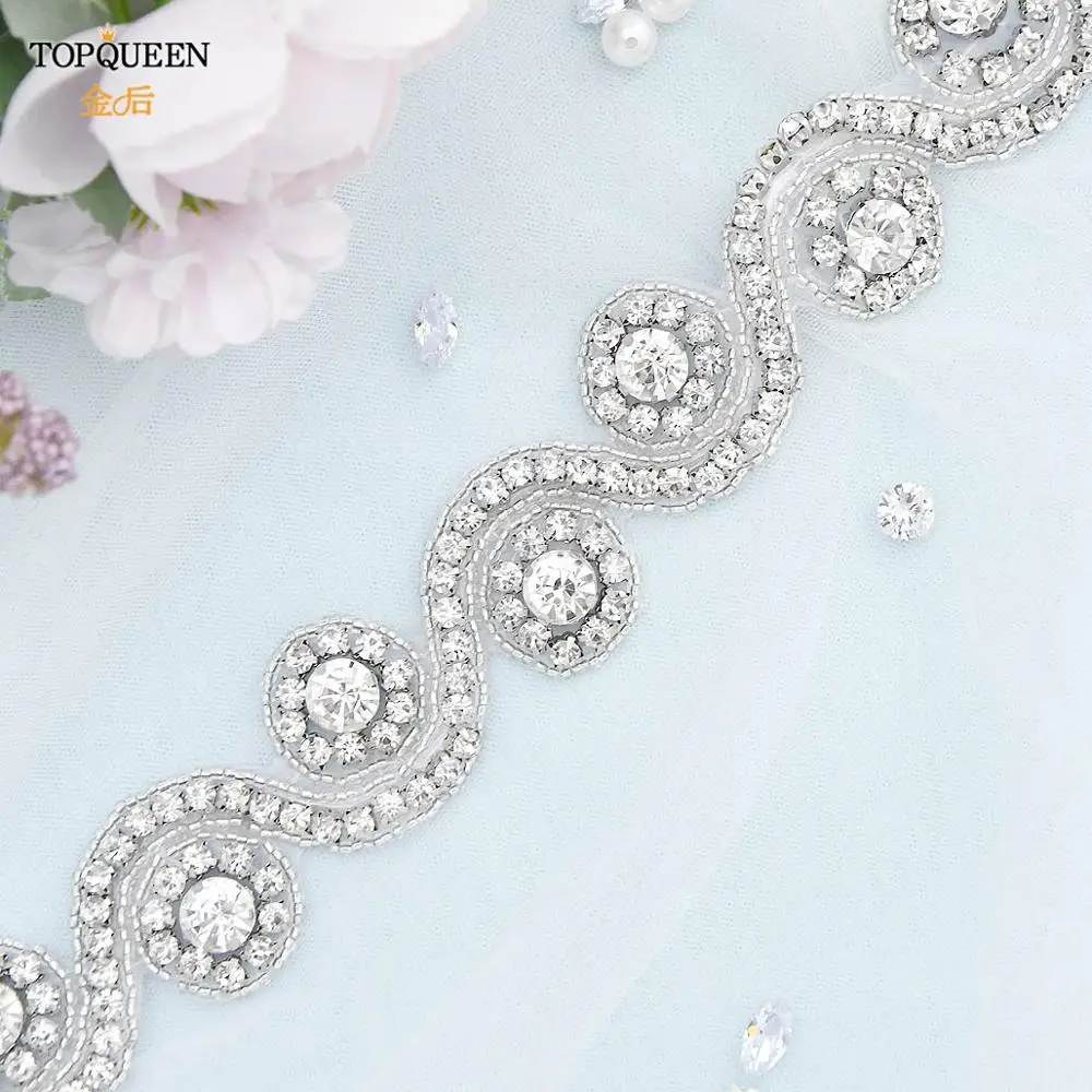 TOPQUEEN S10A быстрая доставка в наличии DIY Формальные Свадебные бриллианты вечерние