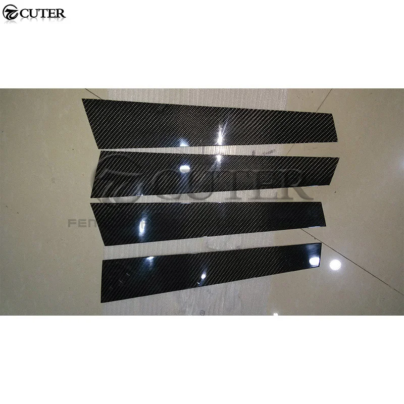F10 5 Series Carbon Fiber Car b Pillar c Sticker Patch for Bmw 520i 528i 535i Body Kit Moulding Trims 10-07 | Автомобили и