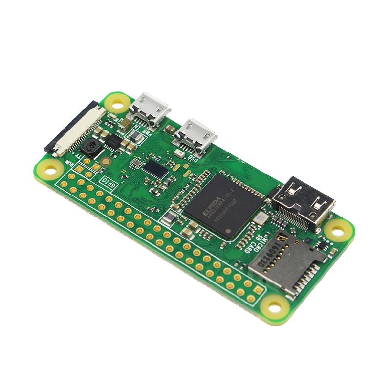 Оригинальная Raspberry Pi Zero W Плата 1 ГГц ЦП 512 МБ ОЗУ с бортовым WiFi и Bluetooth RPI 0 Вт