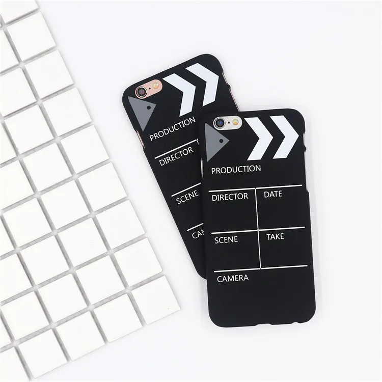 Модный корейский черный чехол для iPhone 11 Pro Max XR Xs Xsmax X 6 6S 7 8 Puls жесткий матовый из