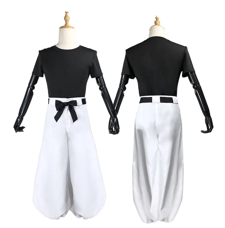 Костюм для косплея из аниме джутсу Хайсен фушигуро туджи костюмы Zenin Maki Geto Suguru