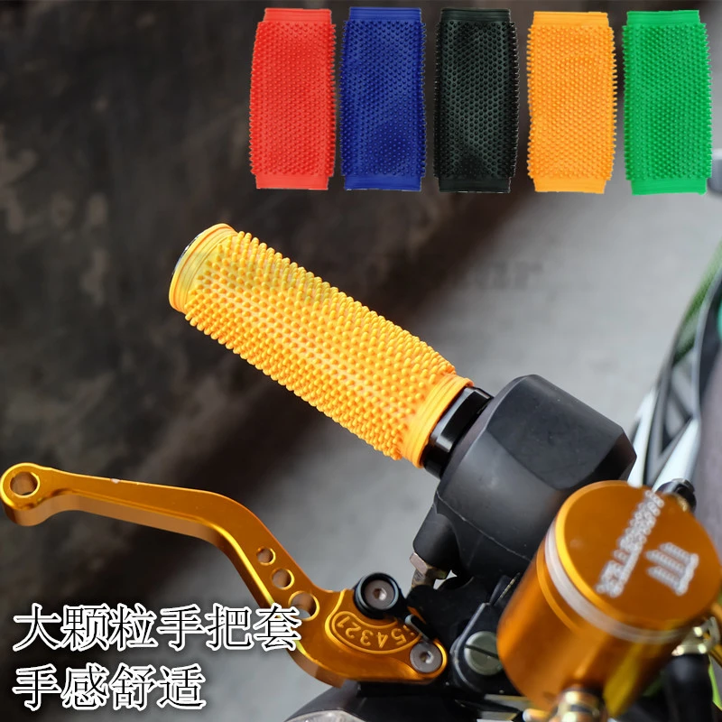 

Universal Motorcycle Handle Anti Slip Protective Sleeve Anti-Skid Rubber Handlebar Protector Cover Electric Scooter Handle Cover