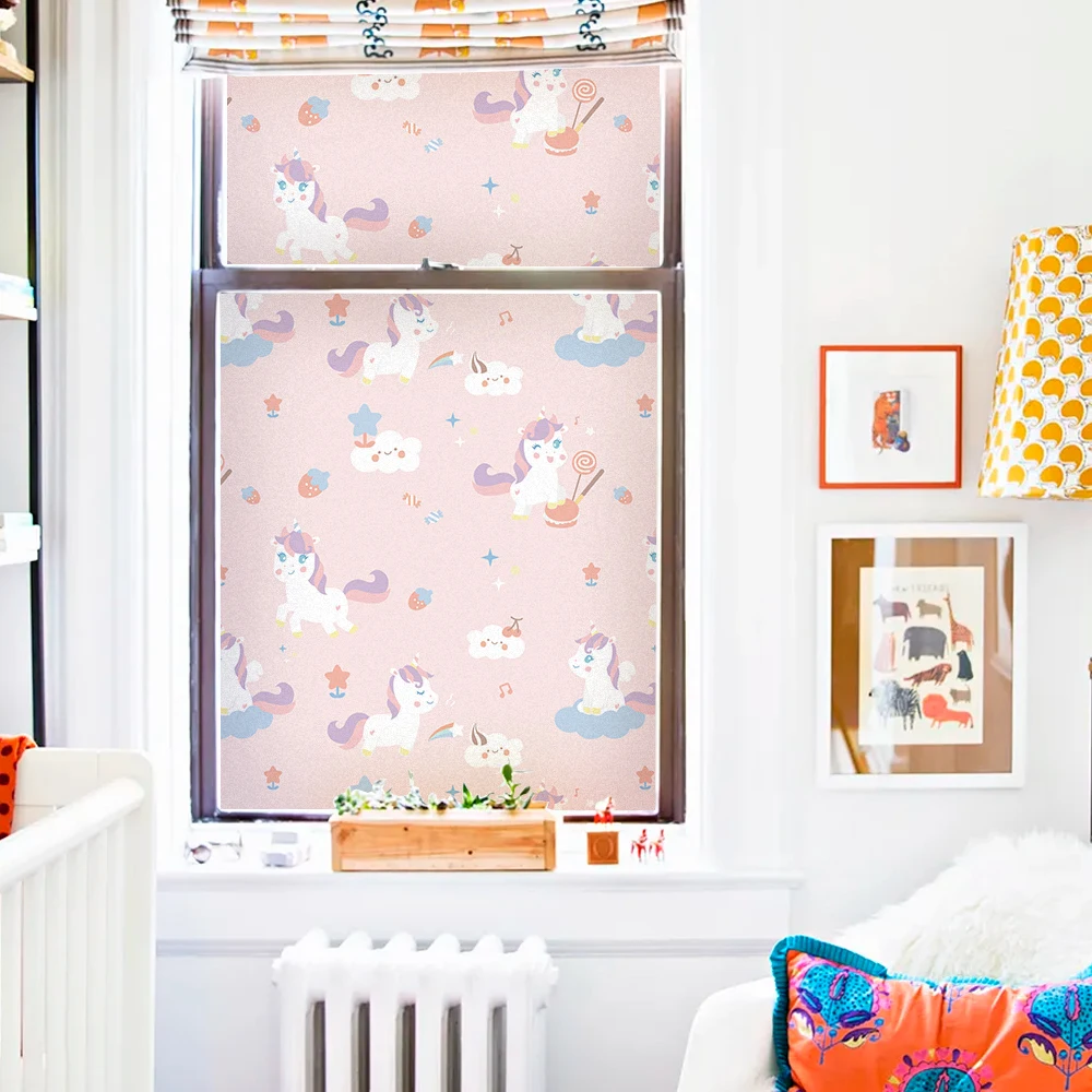 Декоративная пленка для детских комнат на окно конфиденциальности защита от