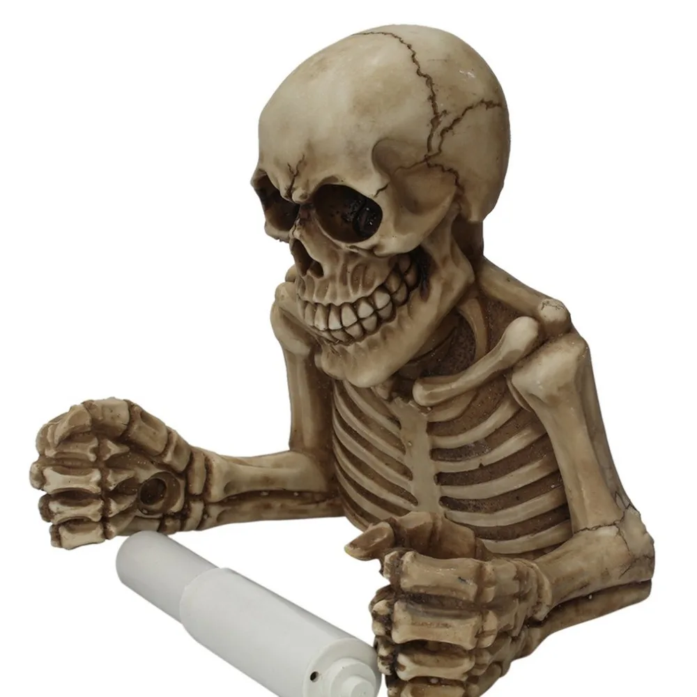 Новинка держатель для салфеток в форме черепа настенный кухонный туалетный