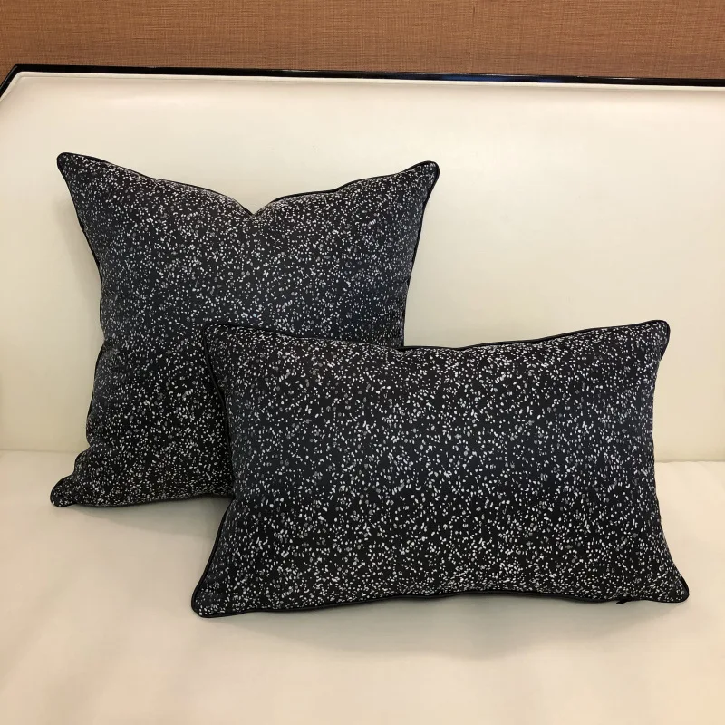 

Luxury Europ Sofa Cushion Cover Jacquard Pillow Cases 30x48/45x45cm Throw Pillow Cover Decorative Home Hotel Office Car