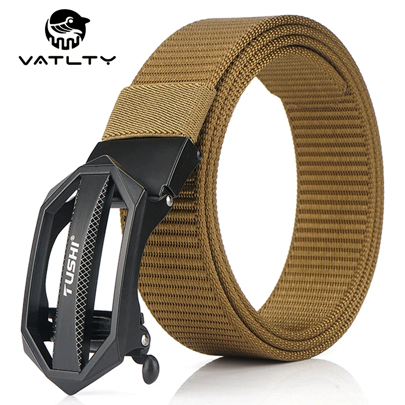 

VATLTY 2021 Для мужчин нейлоновый пояс устойчив к ржавлению и металлической пряжкой 1200D прочная широкая нейлоновая сумка для отдыха на открытом ...