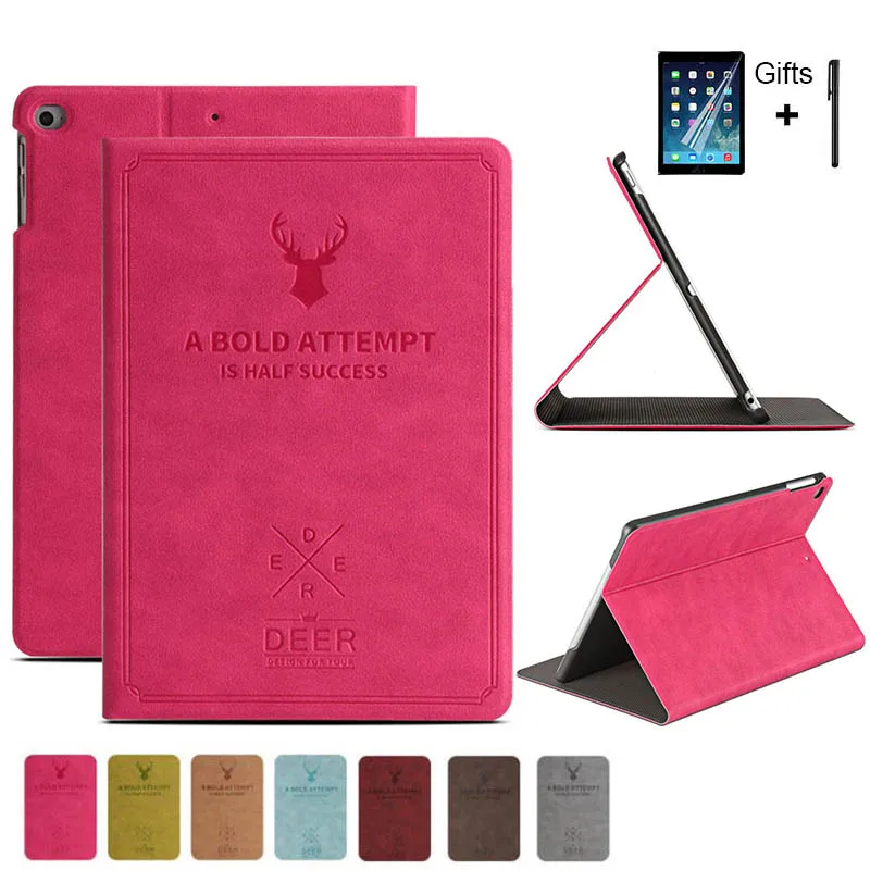 Чехол-подставка для iPad Air умный магнитный чехол из экокожи 1 2 5 6 нового 9 7 2017 2018