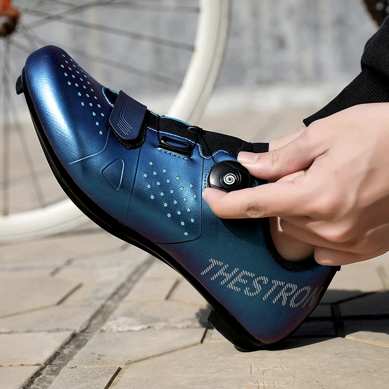 

2021 Latest Mountain Bike Cycling Shoes Men's Outdoor Sports Self-Locking Road Bike Sports Shoes Racing Mountain Shoes