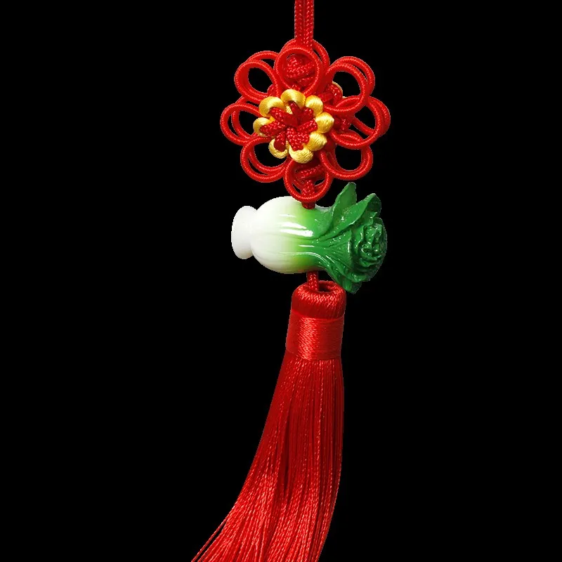 Нефритовые бусины полиэстер шелк китайские узлы кисточки бахрома сделай сам