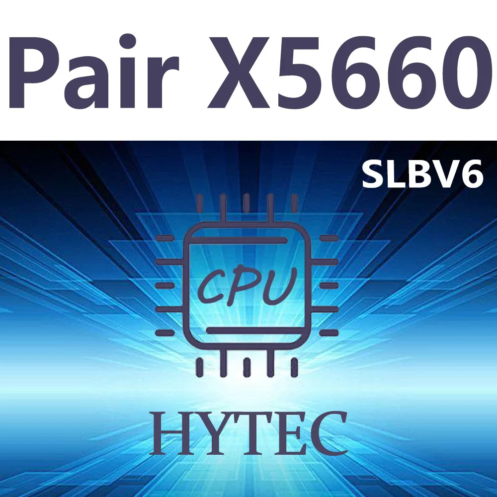Совпадающая пара процессор Intel Xeon X5660 SLBV6 2 8 ГГц 6 ядер 12 потоков МБ 95 Вт LGA1366 Mac Pro 5