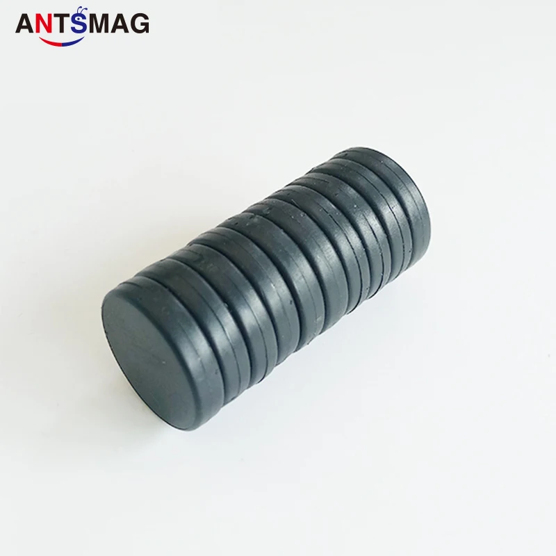 Небьющиеся неодимовые магниты N52 с пластиковым покрытием 6 шт. D20X5.0MM (13/16