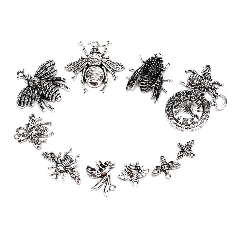10 шт./компл. подвеска в виде пчелы | Украшения и аксессуары