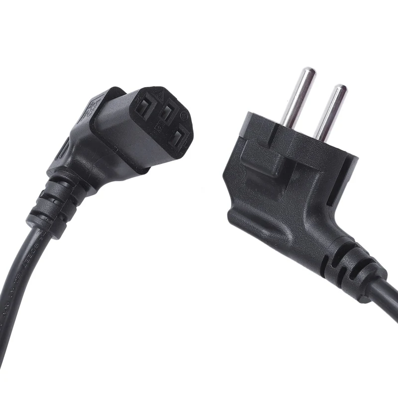 3Pin к IEC 320 C13 вниз Ang светодиодный шнур питания для ЖК настенный 1 м | Обустройство