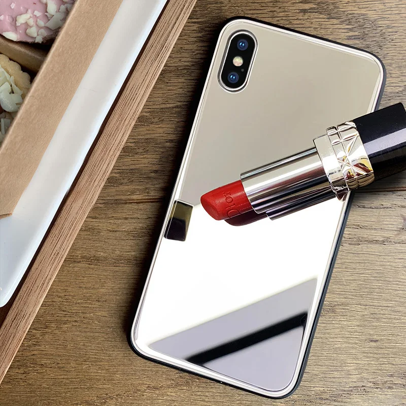 Роскошный зеркальный силиконовый чехол для XIAOMI MI 8 9 A1 A2 Lite 9T Redmi 7A 5A 5 Plus 6A Note 7 6 Pro 4 4X