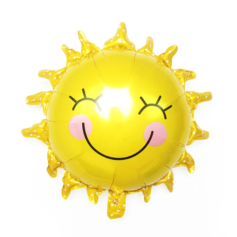 Новые воздушные шары для мальчиков и девочек со смайликом радугой кисточкой