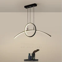 new restaurant chandelier lighting led modern minimalist dining room bar lamp creative decor lamps fixture