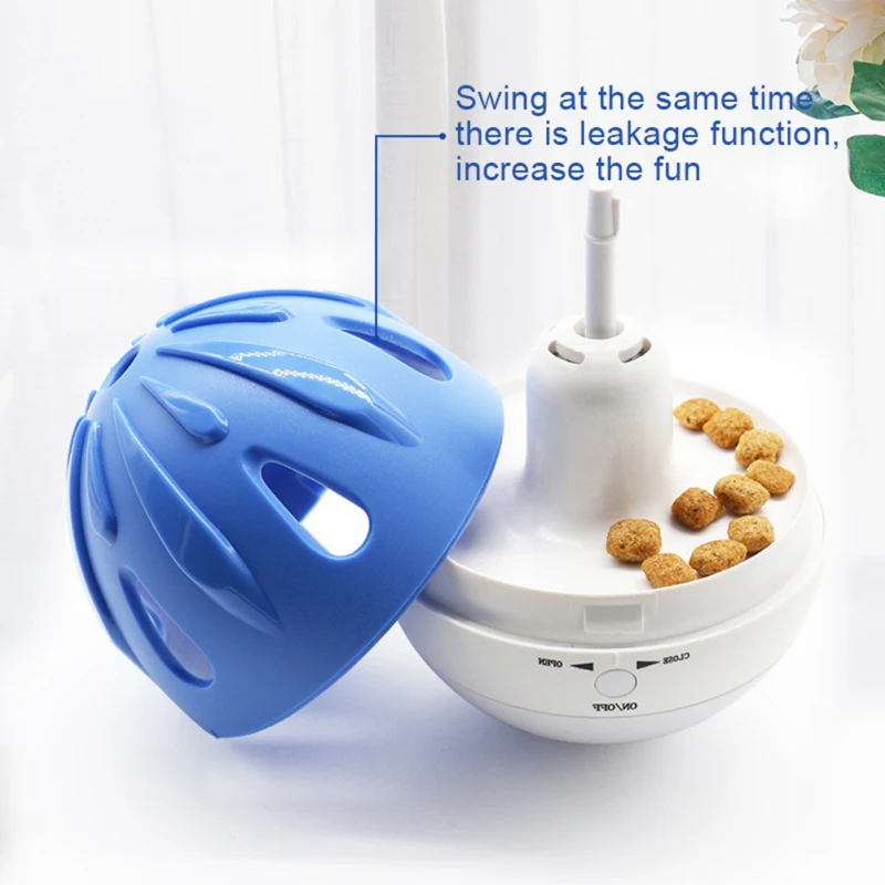 

Cat Toy Stick Feather Pet Cat Toy Tumbler Cat Toy Electric Timing Voice Leakage Automatic Cat Teasing2800MAH