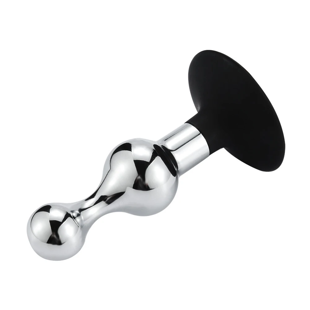 Metal Anal Dildo Beads Butt Plug Vaginal G-spot Stimulation Women Men Adults Sex Toy Erotic Massager No Vibrator Products | Красота и