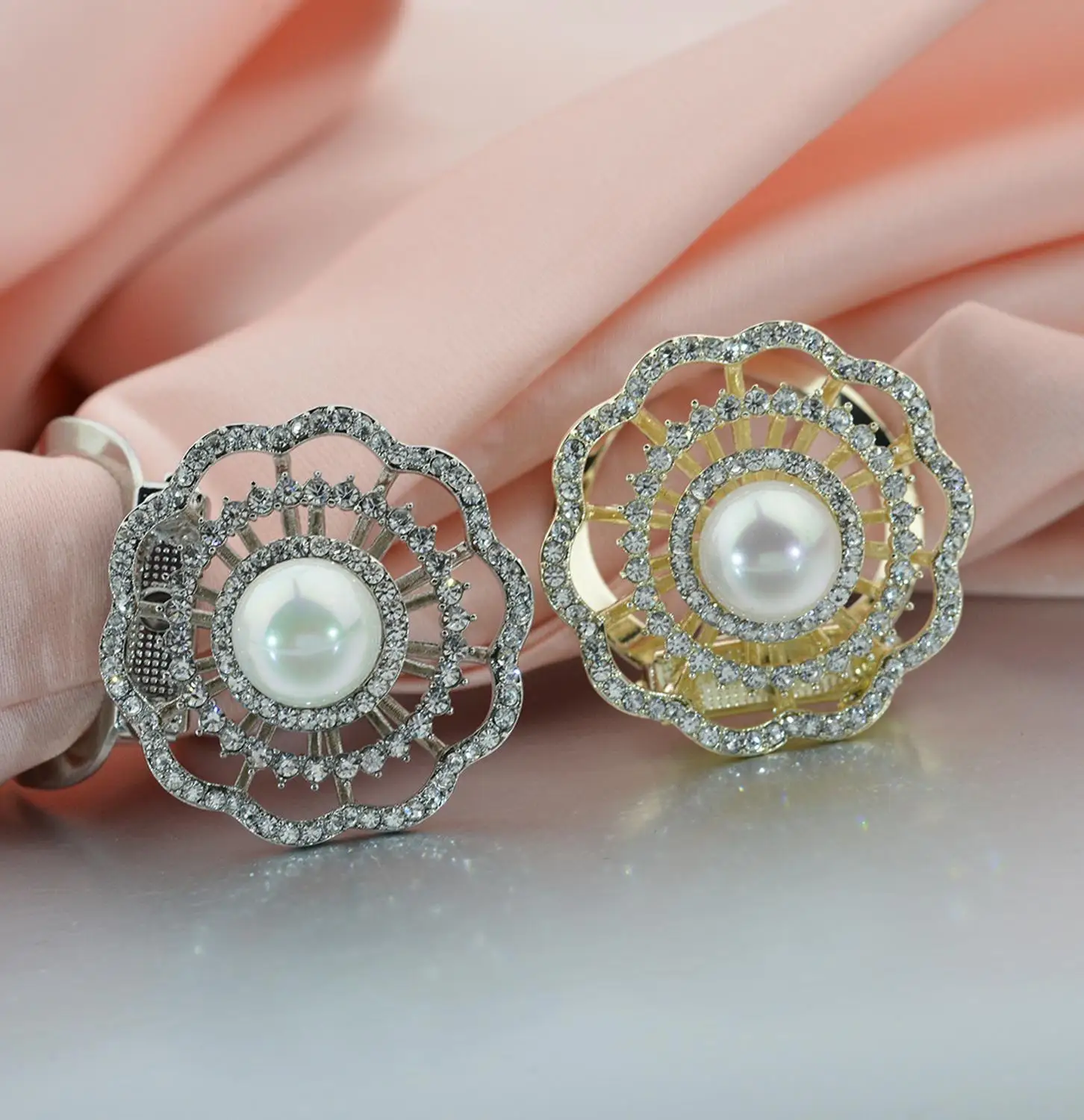 Застежка на шарф для броши