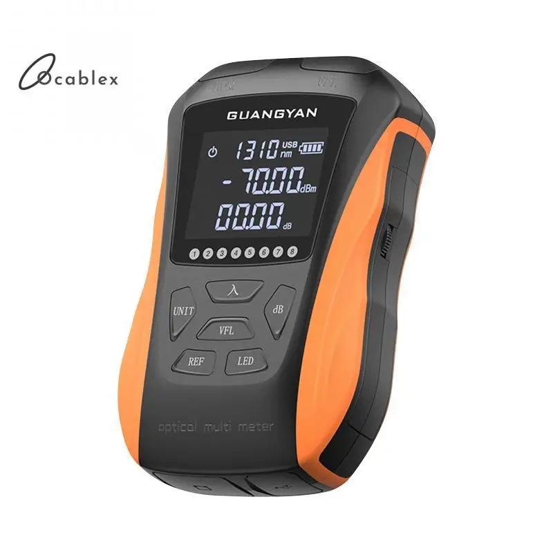 Новый 6 в 1 оптический измеритель мощности высокоточный перезаряжаемый G8