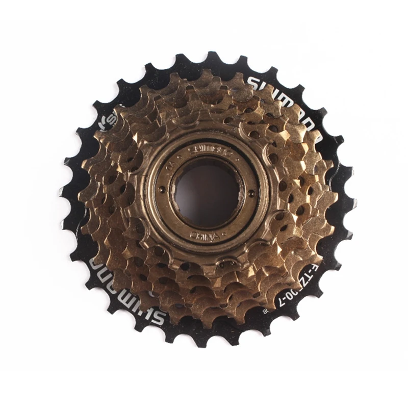 Shimano велосипеды свободного хода, MF-TZ500/TZ21 7 скоростей кассета свободного хода 14-28T для MTB дорожный велосипед Обновление от TZ21