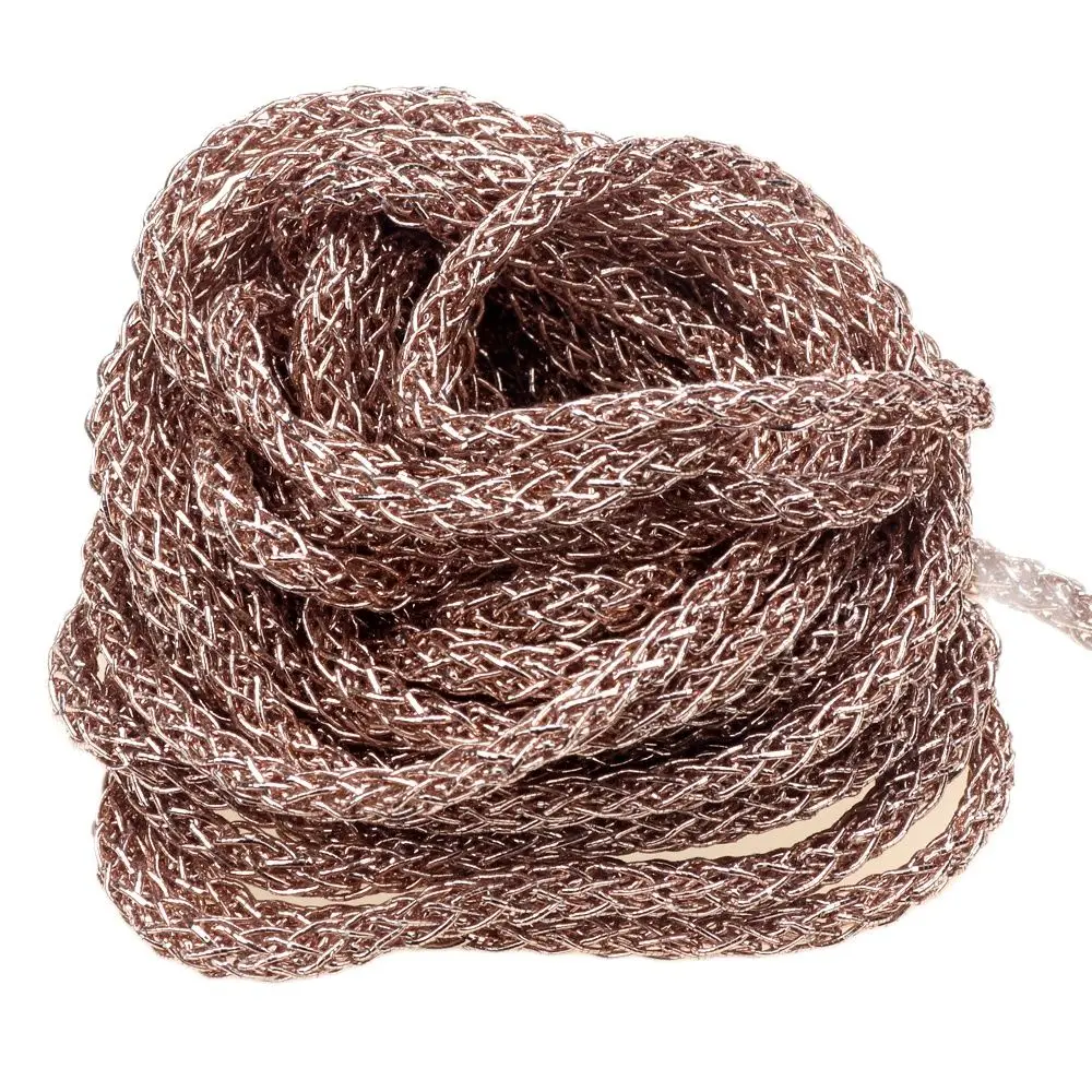 OlingArt 4 мм 5 м/лот золотистого и серебряного цвета металлическая цветная сетка