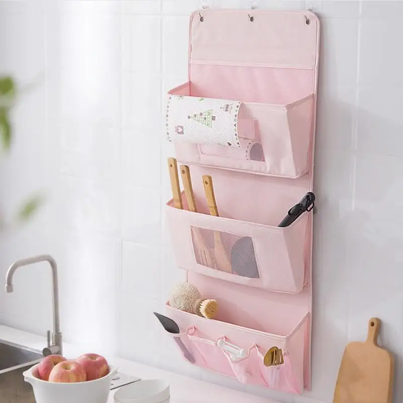 2/3 карманов из ткани Оксфорд настенные сумки для хранения дверь спальня домашний