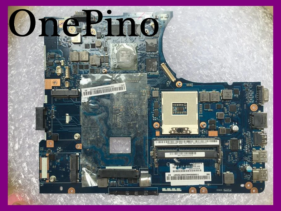 QIWY4 LA-8002P motherboard For Lenovo Y580 Laptop Motherboard 90001314 GTX660M 2G HM76 DDR3 support i7 Test 100% work