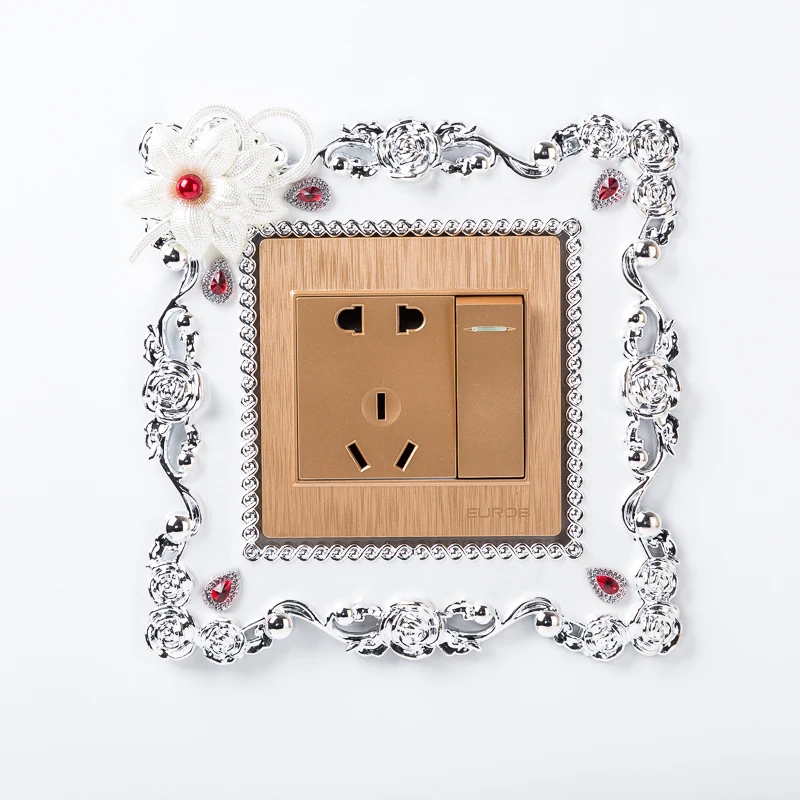 Новый полимерный переключатель наклейки один светильник объемного звучания