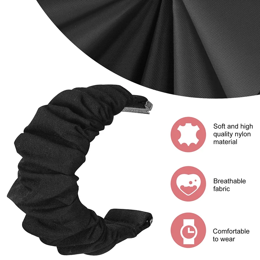 elastic nylon loop strap for samsung galaxy watch 4 40mm 44mm band scrunchies bracelet for samsung galaxy watch4 classic 4246mm free global shipping