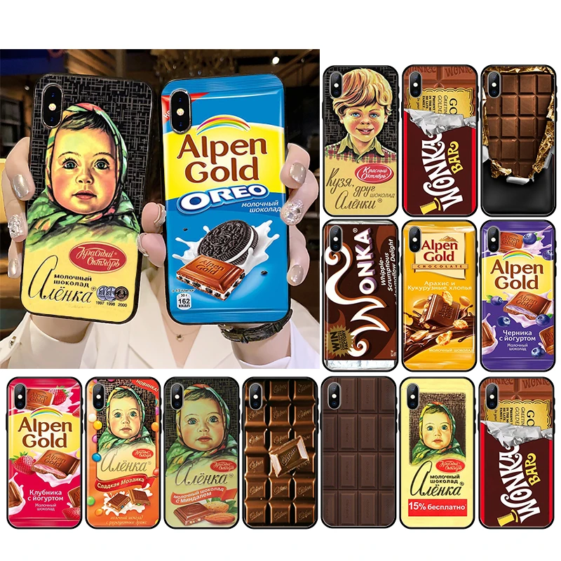 

Alenka bar wonka chocolate Phone Case For iPhone 12mini 12 11 ProMax XS MAX XR SE2020 8 7 6 6S Plus X 5S SE