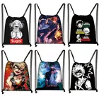 Сумка на шнурке с аниме Моя геройская Академия, химико Тога для девушек, рюкзак Dabi в стиле боку, сумка для хранения без героев академии, Подарочная сумка для книг