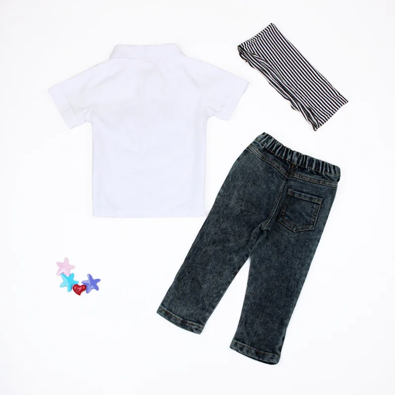 Распродажа летняя одежда для маленьких мальчиков комплект из 3 предметов