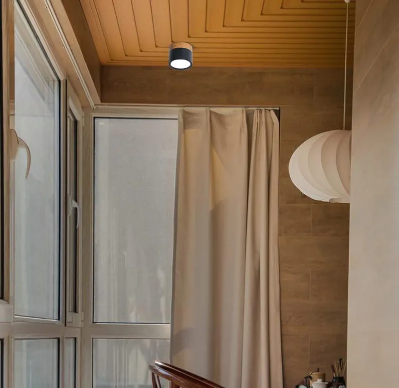 Светодиодная лампа ультратонкая в скандинавском стиле для дома гостиной