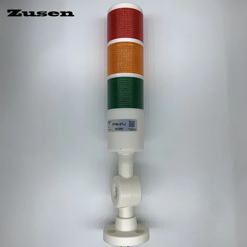 Zusen Новый 50 мм PT50 3T J 12V 24V Три цвета always on складной предупредительный световой