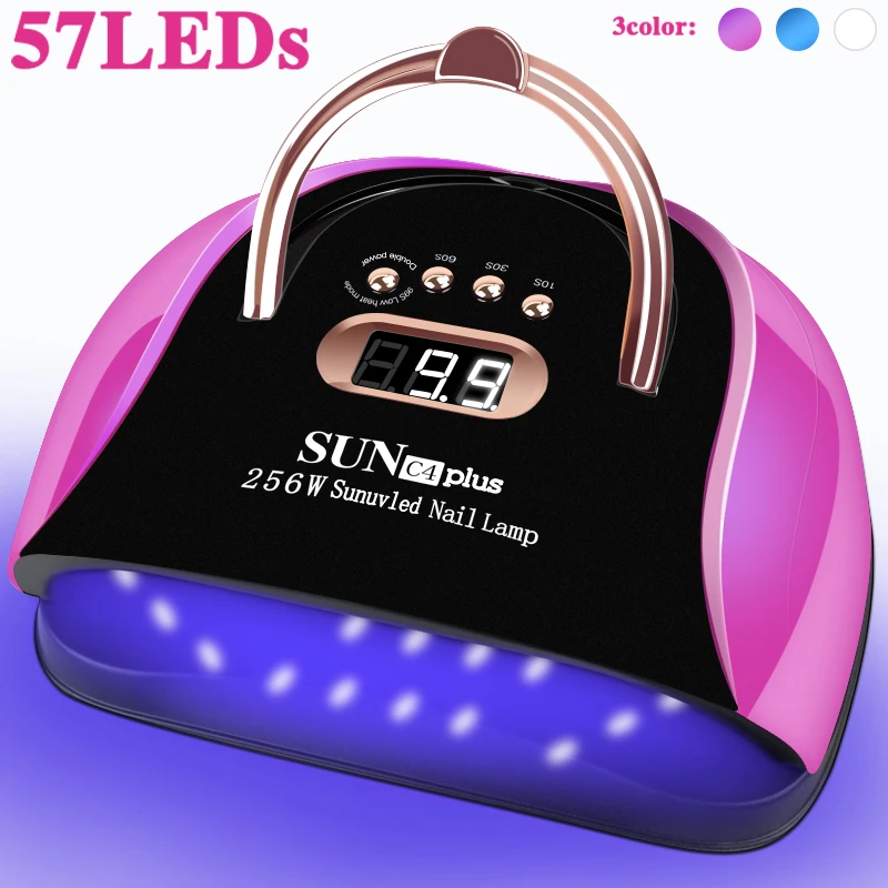 Новейшая светодиодная лампа для ногтей 57 светодиосветодиодный сушки акрилового