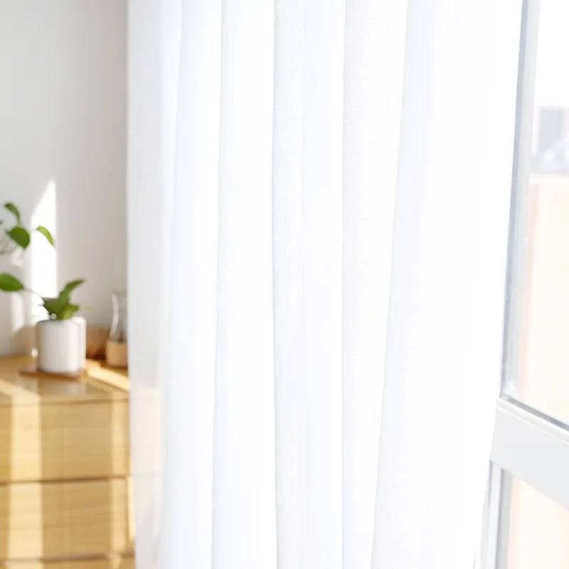 Занавески на окна для спальни гостиной прозрачная вуаль тюлевые шторы украшение