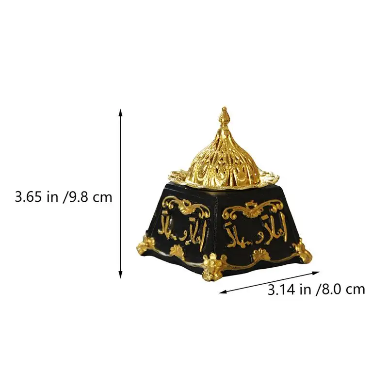 

1Pc Decorative Censer Household Incense Burner Vintage Aroma Burner Adornment Home Decor Insence Burner