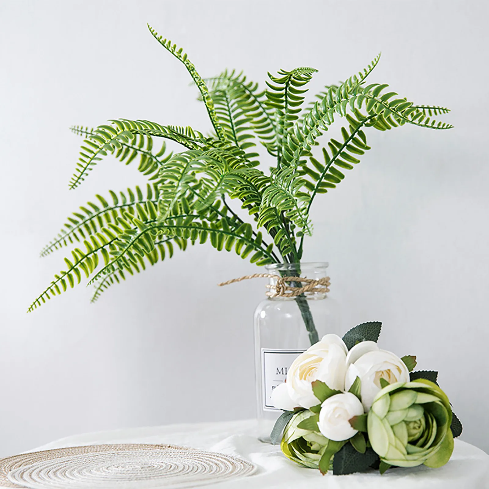 Искусственный Бостонский папоротник искусственное растение листья куста листва