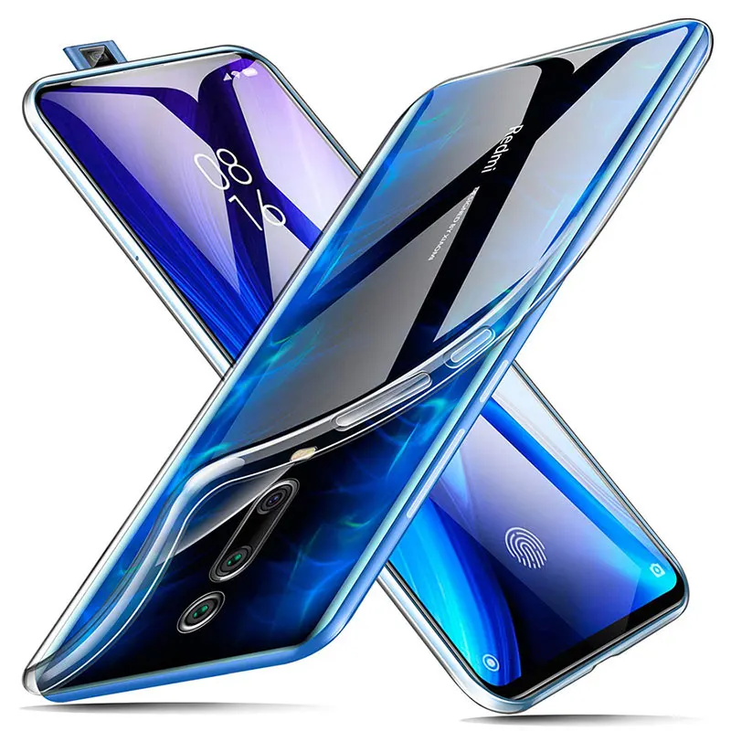 360 Полное ТПУ покрытие для Xiaomi Redmi Note 8 7 8T 9 9S Pro K20 9A 9C чехол mi 10t 11 CC9E прозрачный |