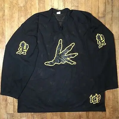 Новый пользовательский 2021 мужские безумный клоун Поссе Хоккей Джерси настроить