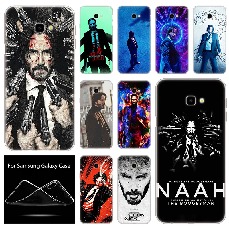 Мягкий силиконовый чехол для телефона Джон фитиль Samsung Galaxy J8 J6 J4 J2 Pro 2018 Core J7 Prime J3