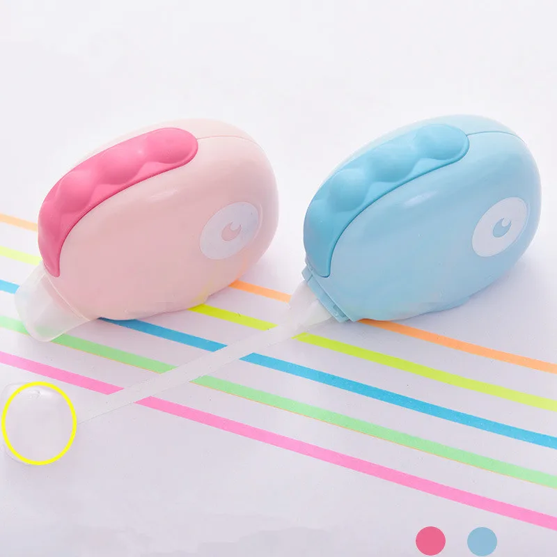 

Корректирующая лента в форме динозавра, 8 м, корректор белого цвета, офисные канцелярские принадлежности, декоративная Корректирующая лент...