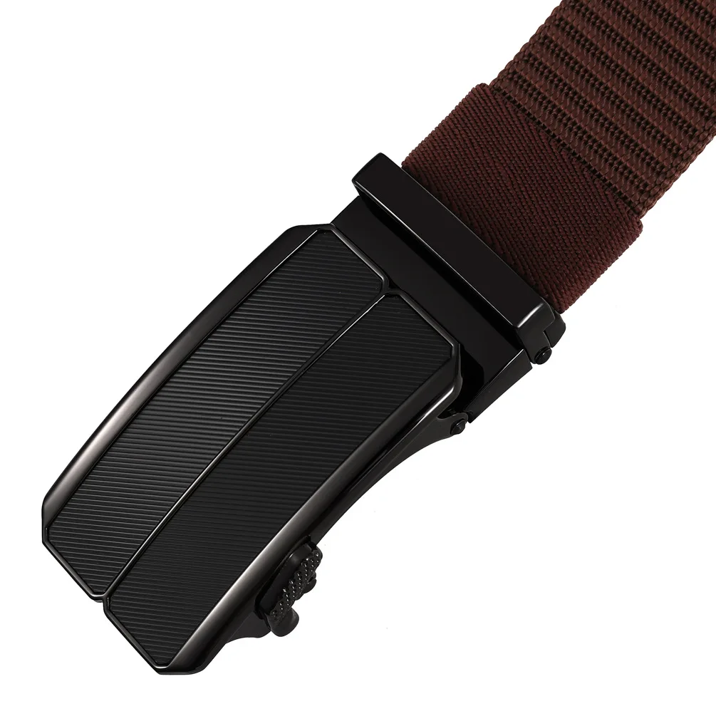 Мужской нейлоновый ремень с храповым механизмом автоматической металлической