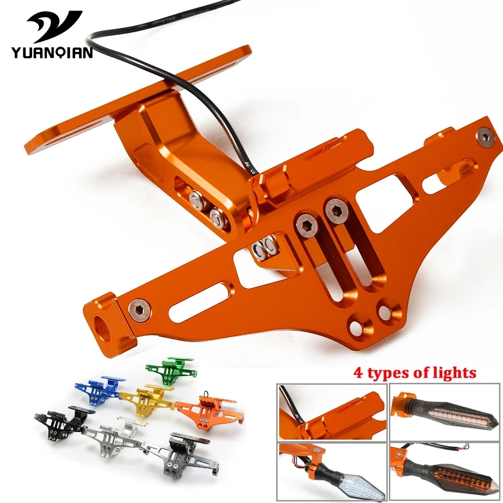 Держатель номерного знака для мотоцикла кронштейн рамка 250 390 200 690 950SM 990SM|Накладки