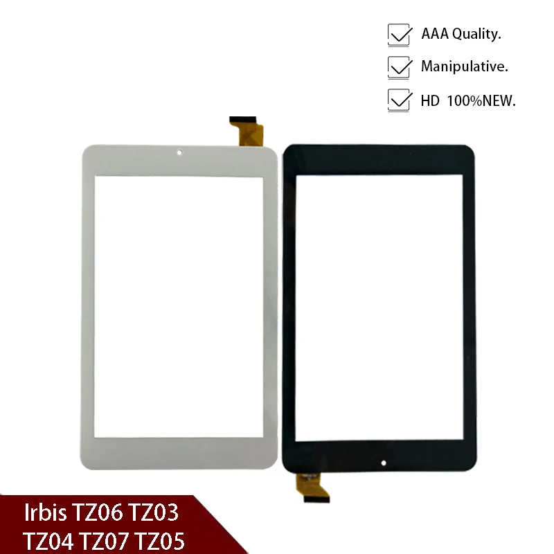 

For 7" Inch Irbis TZ06 TZ03 TZ04 TZ07 TZ05 HSCTP-802-7-V1 HSCTP-802-7-V0 FHF070119 Tablet Touch Screen Panel Digitizer Glass