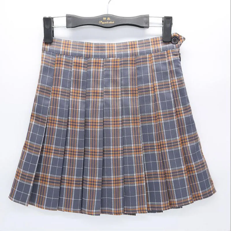 

2021 Women Short High Waist Pleated Skater Tennis Skirt School Skirt Uniform With Inner Shorts Sport Training Skirt Tenni Skirt