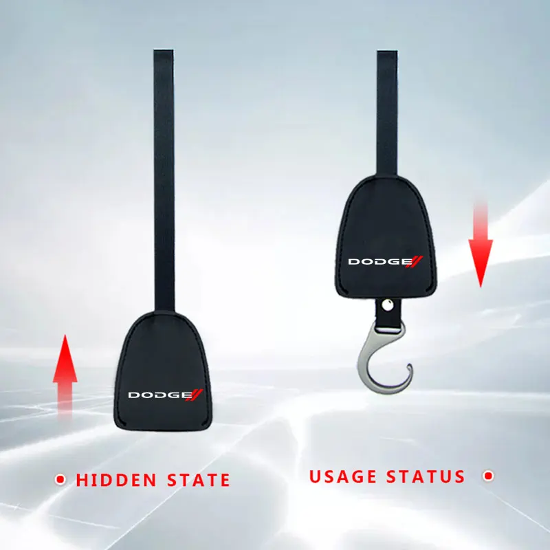 Автомобильный логотип аксессуары для интерьера портативный крючок Dodge Caliber Journey