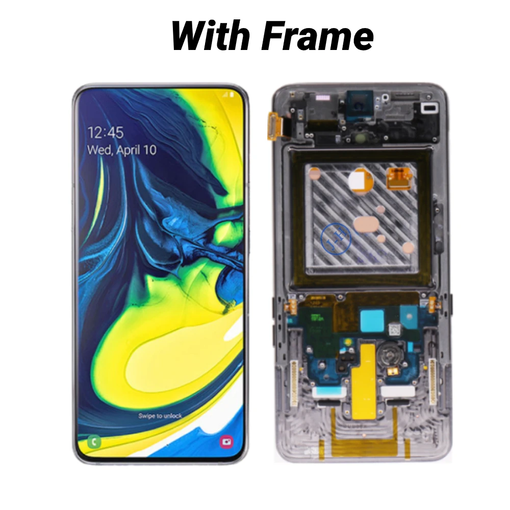 LCD Pantalla For 6.7&quot Samsung Galaxy A80 A805F/DS A805FD Display Touch Screen Digitizer Assembly A 80 lcd | Мобильные телефоны